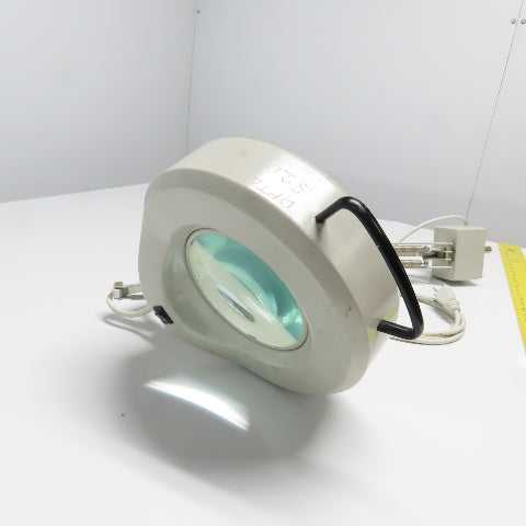 Adjustable Gooseneck Heavy Duty Magnifying Task Light Lamp 120V 60Hz