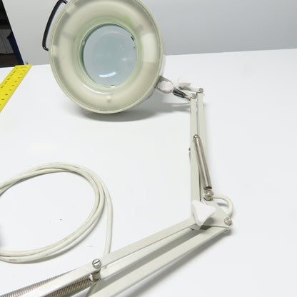 Adjustable Gooseneck Heavy Duty Magnifying Task Light Lamp 120V 60Hz