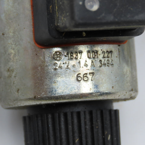 Bosch 0 810 091 242 4/2 Way Hydraulic Double Solenoid Valve 24VDC