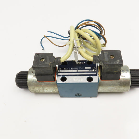 Bosch 0 810 091 242 4/2 Way Hydraulic Double Solenoid Valve 24VDC