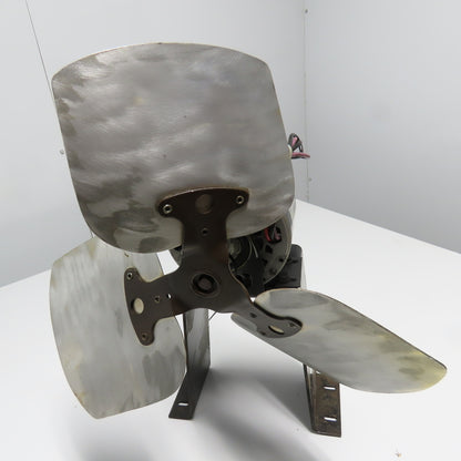 Dayton 3M065B 1/4HP 15" 3 Blade Radiator Fan 230V 1PH 1625RPM/2 SPD W/Mount