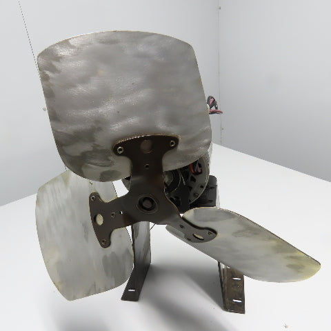 Dayton 3M065B 1/4HP 15" 3 Blade Radiator Fan 230V 1PH 1625RPM/2 SPD W/Mount