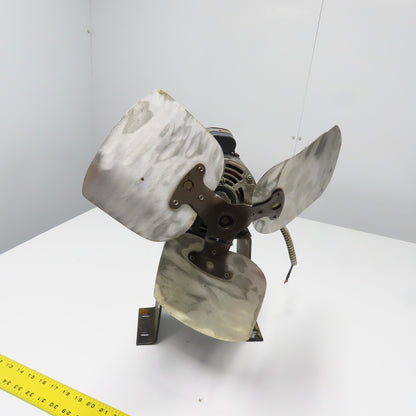 Emerson K55HXJZJ-3126 1/4HP 15" 3 Blade Radiator Fan 230V 1PH 1625RPM W/Mount