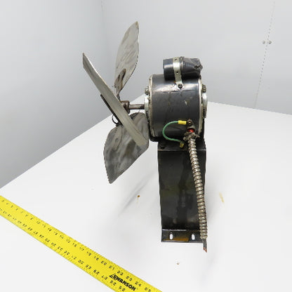 Emerson K55HXJZJ-3126 1/4HP 15" 3 Blade Radiator Fan 230V 1PH 1625RPM W/Mount
