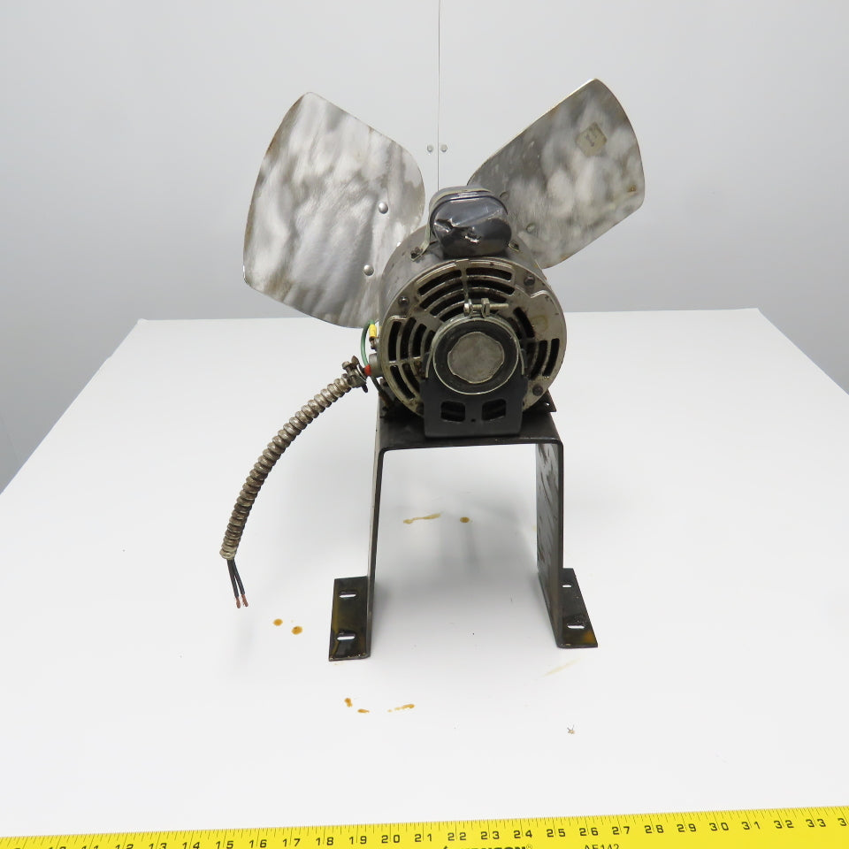 Emerson K55HXJZJ-3126 1/4HP 15" 3 Blade Radiator Fan 230V 1PH 1625RPM W/Mount