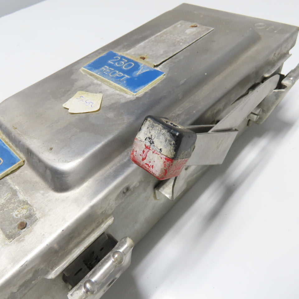 Square D H 321 NDS 30A Stainless Fusible Safety Disconnect Switch 3Ph 240VAC