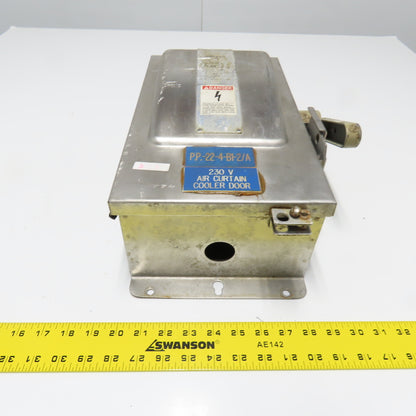 Siemens F321SSR 30A Stainless Steel Fusible Safety Disconnect Switch 240V