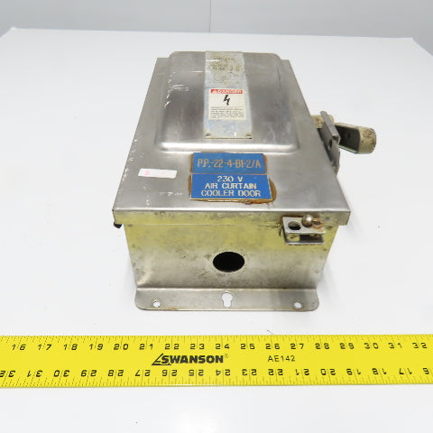 Siemens F321SSR 30A Stainless Steel Fusible Safety Disconnect Switch 240V