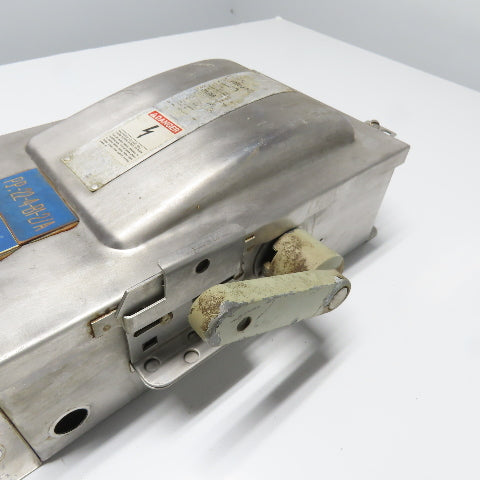 Siemens F321SSR 30A Stainless Steel Fusible Safety Disconnect Switch 240V