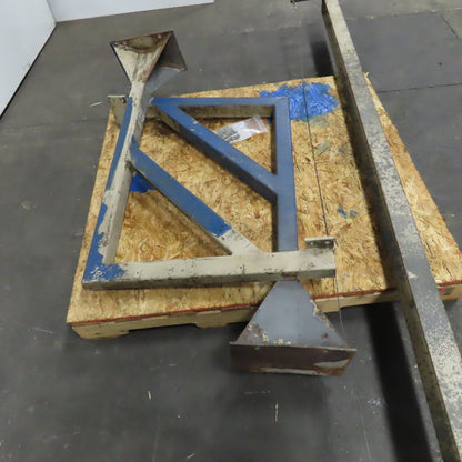 1 Ton Over Machine Gantry Jib Crane 8' Long 44-1/2" Height