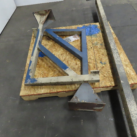 1 Ton Over Machine Gantry Jib Crane 8' Long 44-1/2" Height