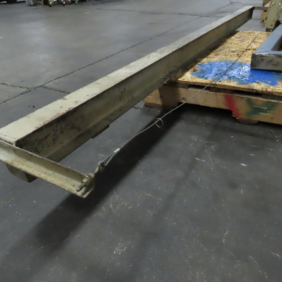 1 Ton Over Machine Gantry Jib Crane 8' Long 44-1/2" Height