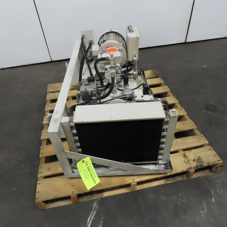 65 Liter Hydraulic Power Unit 3Hp 230/460V 3Ph W/ After Cooler