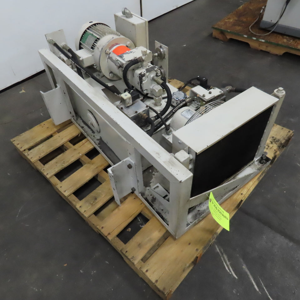 65 Liter Hydraulic Power Unit 3Hp 230/460V 3Ph W/ After Cooler