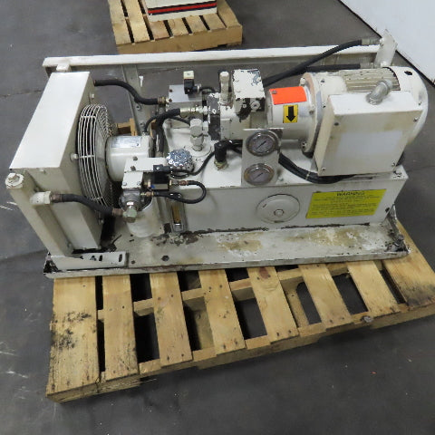 65 Liter Hydraulic Power Unit 3Hp 230/460V 3Ph W/ After Cooler