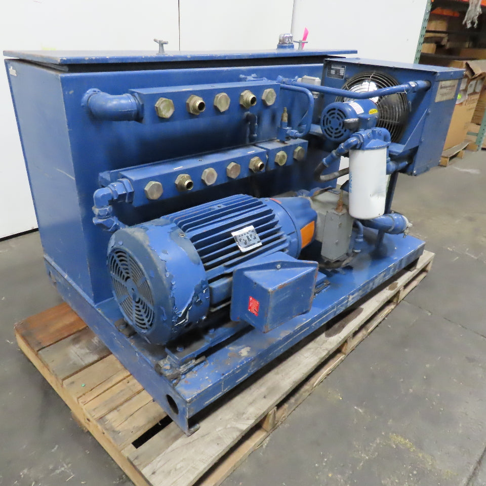 Fauver VPUPVWH60 140 Gallon Hydraulic Reclaiming Cooling Circulating System 30Hp