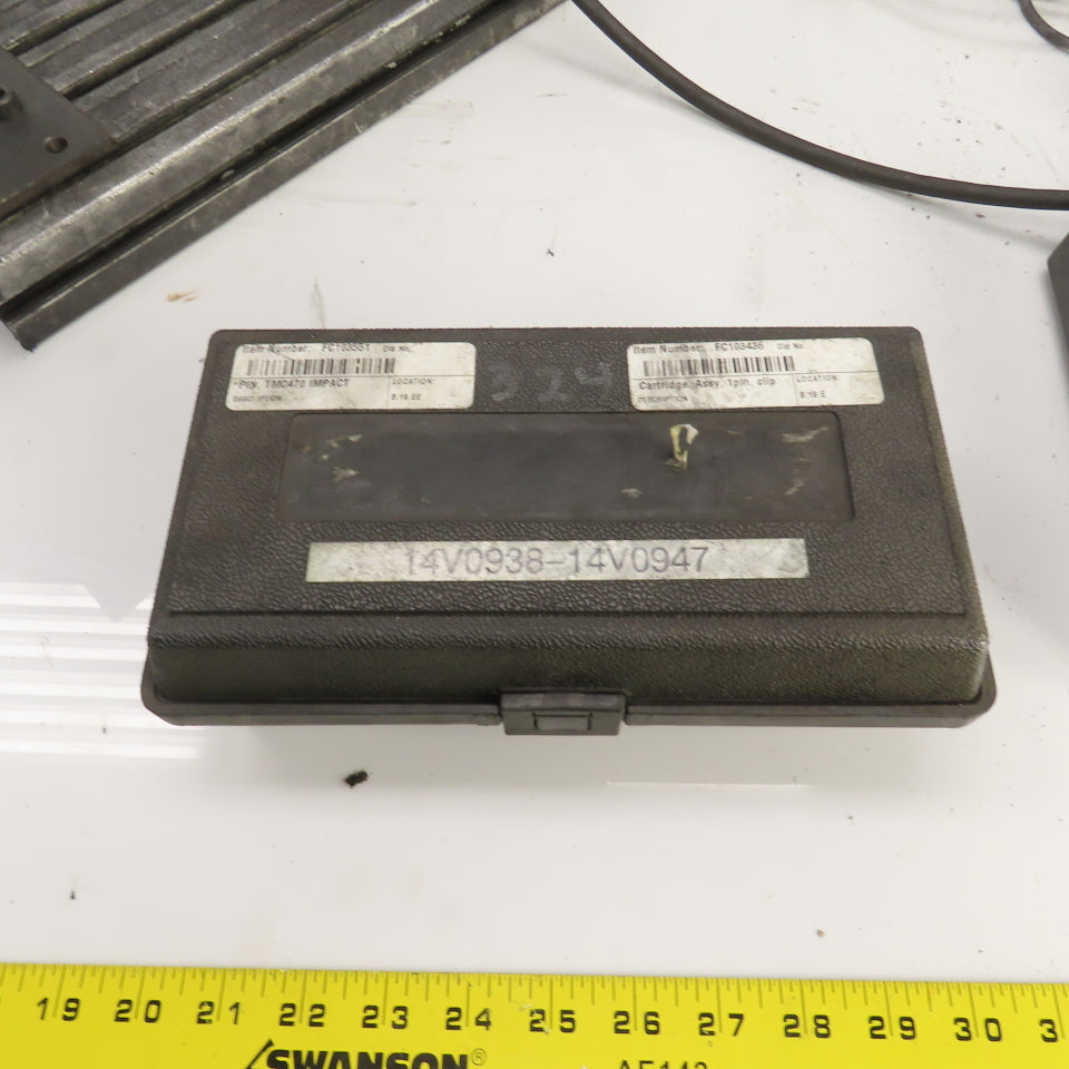Telesis TMC420 Benchtop Dot Peen Marking Machine & Controller 120V 1PH