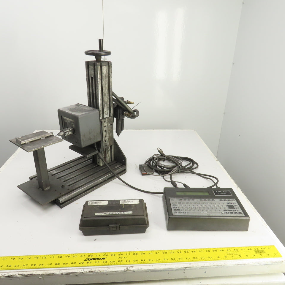 Telesis TMC420 Benchtop Dot Peen Marking Machine & Controller 120V 1PH ...