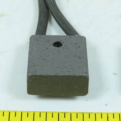 Ohio M-18 1-1/4" x 1-3/8" Motor Brush 1/2" Thick Lot Of 2