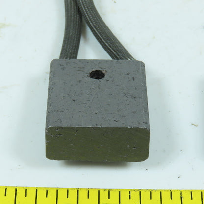 Ohio M-18 1-1/4" x 1-3/8" Motor Brush 1/2" Thick Lot Of 2
