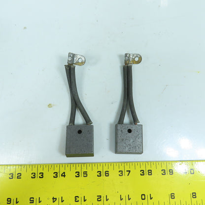 Ohio M-18 1-1/4" x 1-3/8" Motor Brush 1/2" Thick Lot Of 2
