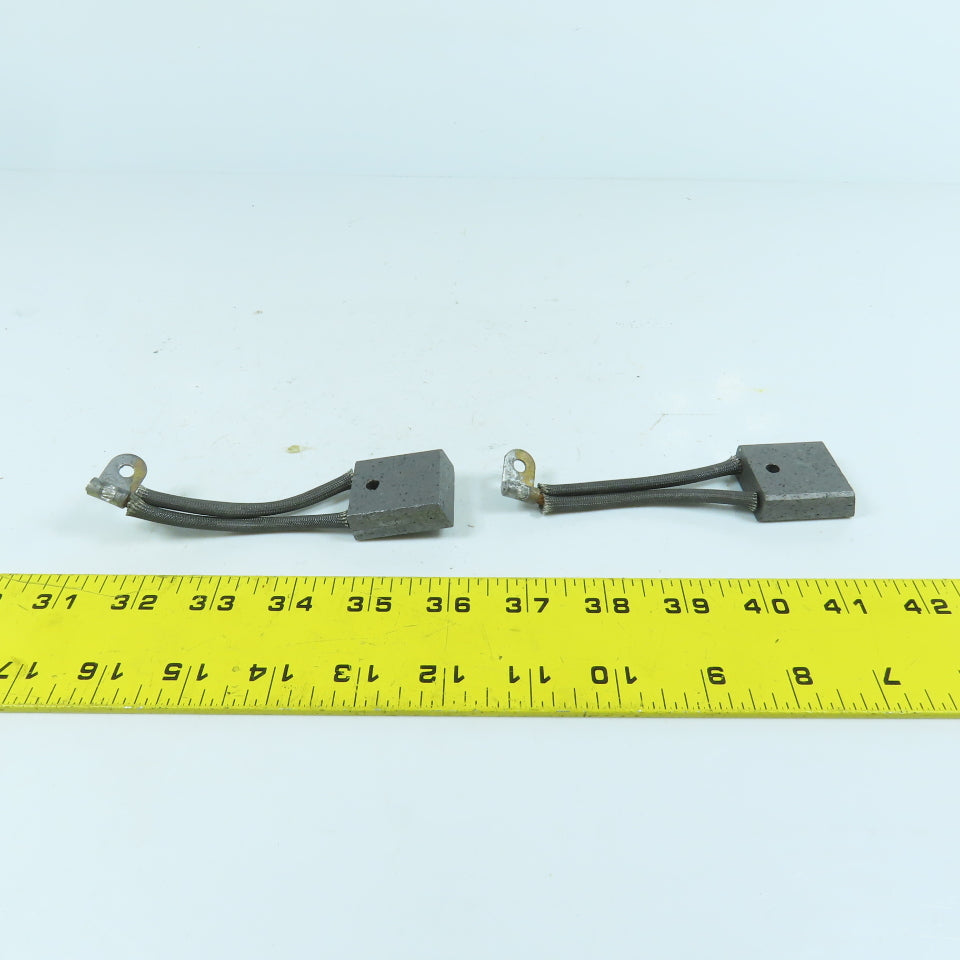 Ohio M-18 1-1/4" x 1-3/8" Motor Brush 1/2" Thick Lot Of 2