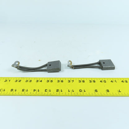 Ohio M-18 1-1/4" x 1-3/8" Motor Brush 1/2" Thick Lot Of 2