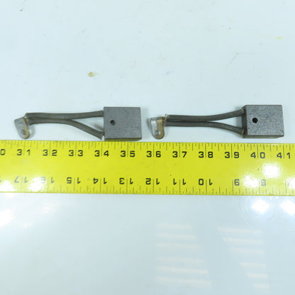 Ohio M-18 1-1/4" x 1-3/8" Motor Brush 1/2" Thick Lot Of 2