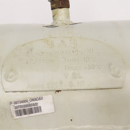 8 Port Compressed Air Holding Storage Expansion Tank Manifold 6 Liter 11 Bar