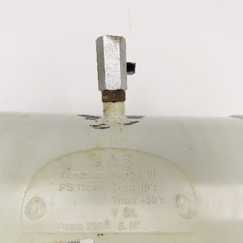 8 Port Compressed Air Holding Storage Expansion Tank Manifold 6 Liter 11 Bar