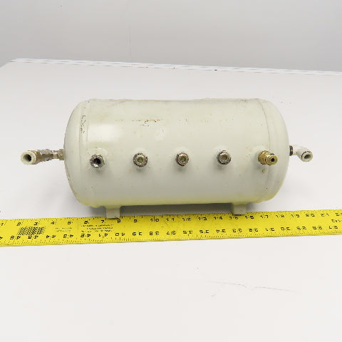 8 Port Compressed Air Holding Storage Expansion Tank Manifold 6 Liter 11 Bar