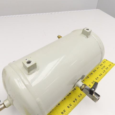 8 Port Compressed Air Holding Storage Expansion Tank Manifold 6 Liter 11 Bar