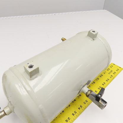 8 Port Compressed Air Holding Storage Expansion Tank Manifold 6 Liter 11 Bar