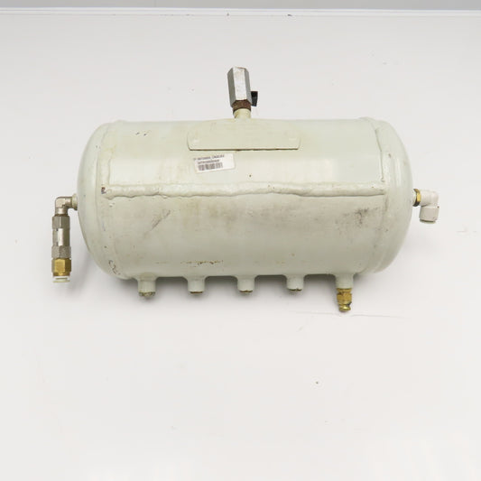 8 Port Compressed Air Holding Storage Expansion Tank Manifold 6 Liter 11 Bar