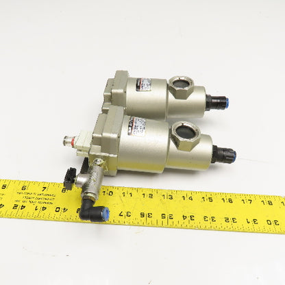 SMC AMD250-02D-RT 1/4" NPT Micro Mist Separator Drain Catch