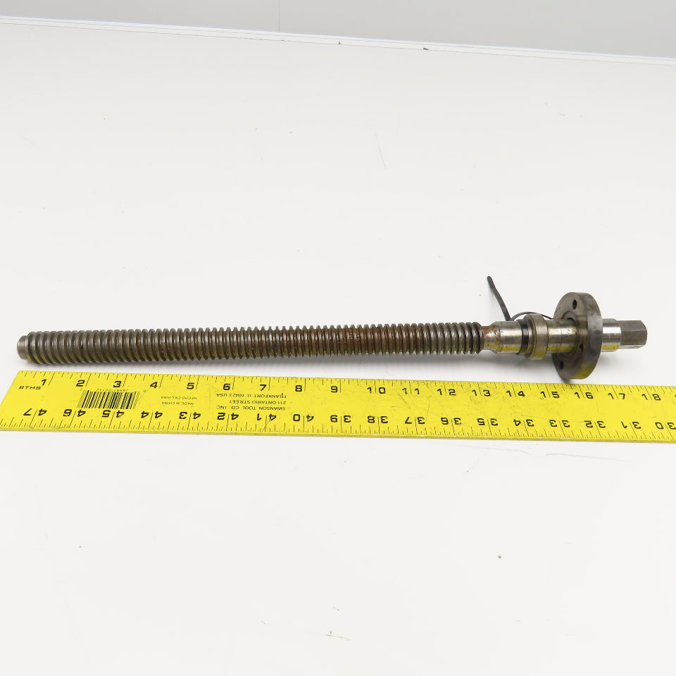 24 x 5 Metric Trapezoidal Right Hand Thread Lead Screw 13" Thread Length