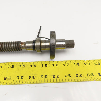 24 x 5 Metric Trapezoidal Right Hand Thread Lead Screw 13" Thread Length