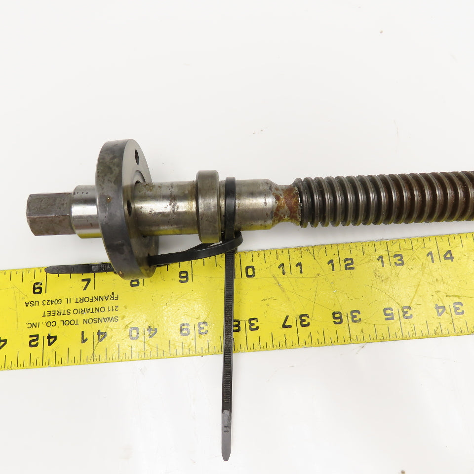 24 x 5 Metric Trapezoidal Right Hand Thread Lead Screw 13" Thread Length