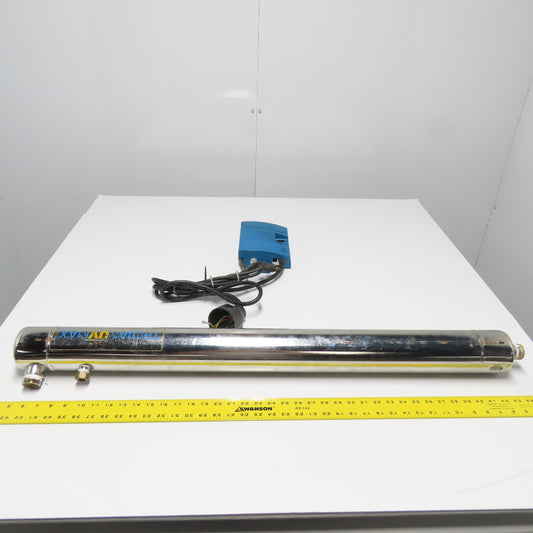 Trojan Model F UVMax UV Water Sterilizer Filter System 100-240V 3" Dia. No Bulb