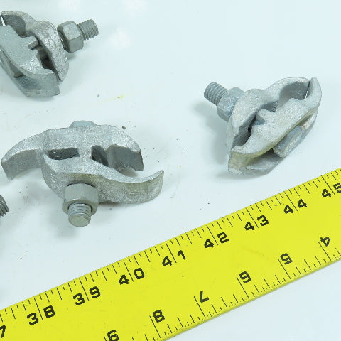 1" Parallel Conduit Beam Clamp Electrogalvanized Iron Lot Of 16