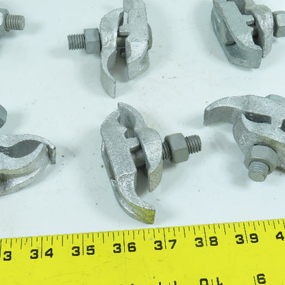 1" Parallel Conduit Beam Clamp Electrogalvanized Iron Lot Of 16