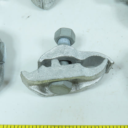 1" Parallel Conduit Beam Clamp Electrogalvanized Iron Lot Of 16