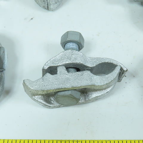 1" Parallel Conduit Beam Clamp Electrogalvanized Iron Lot Of 16
