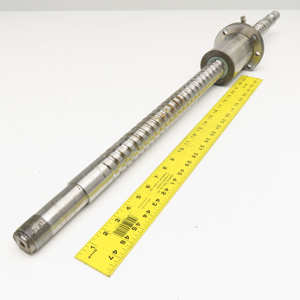 NSK W4007WF-14Z 40mm OD Single Start 15mm Lead Ball Screw & Nut 39" OAL