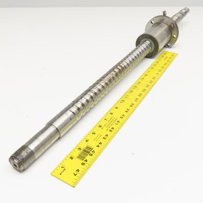 NSK W4007WF-14Z 40mm OD Single Start 15mm Lead Ball Screw & Nut 39" OAL