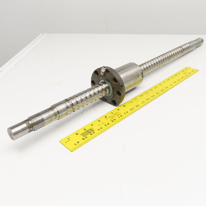NSK W4007WF-14Z 40mm OD Single Start 15mm Lead Ball Screw & Nut 39" OAL