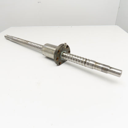 NSK W4007WF-14Z 40mm OD Single Start 15mm Lead Ball Screw & Nut 39" OAL