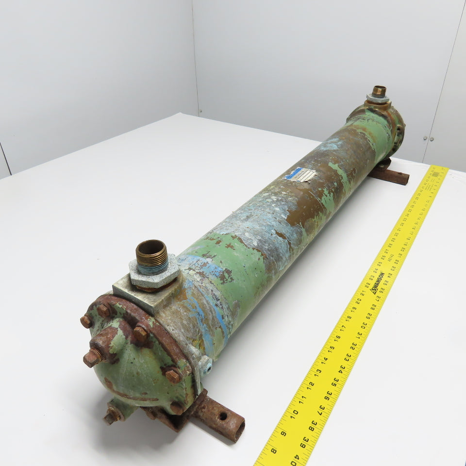 American Standard 5-030-05-036-005 BCF Brass Shell & Tube Heat Exchanger 5"x 36"