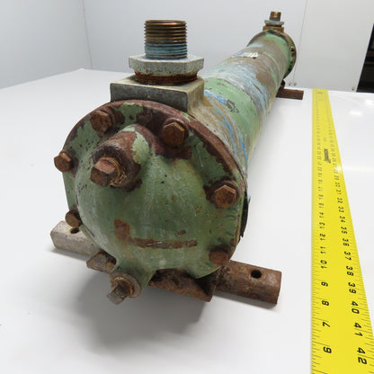 American Standard 5-030-05-036-005 BCF Brass Shell & Tube Heat Exchanger 5"x 36"