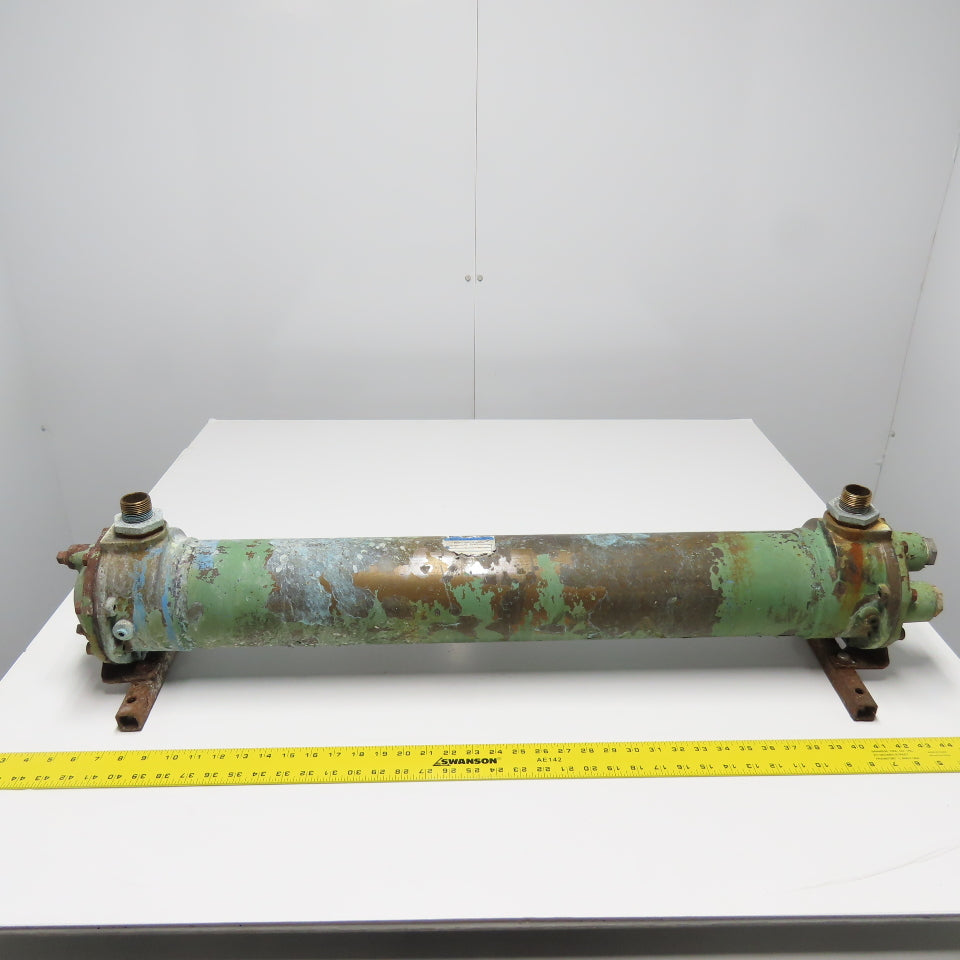 American Standard 5-030-05-036-005 BCF Brass Shell & Tube Heat Exchanger 5"x 36"
